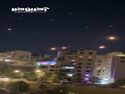 حجم بخشی از موشک های برخوردی در سرزمین های اشغالی