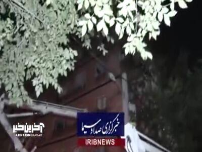 تخریب ساختمان‌های مسکونی در نارمک تهران بر اثر حملات رژیم صهیونیستی
