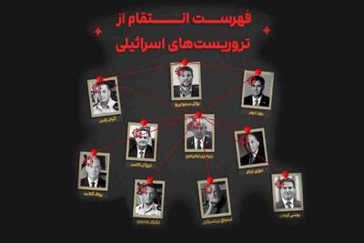 لیست انتقام ایران  / این مقامات اسرائیلی کشته خواهند شد!