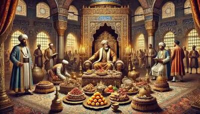 دلیل غذا خوردن پادشاهان در بشقاب طلا و نقره