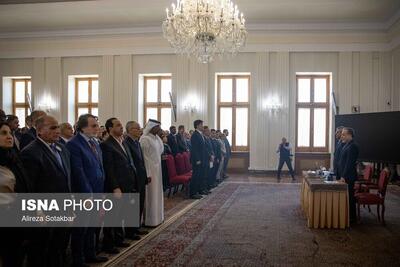 تصاویر: دیدار رؤسای نمایندگی‌های خارجی و بین‌المللی مقیم تهران با وزیر خارجه