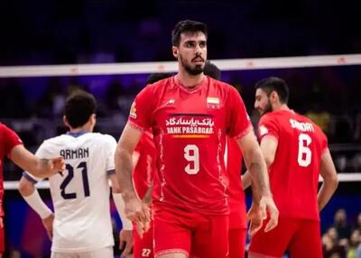 رونمایی از ستاره تیم‌ملی والیبال مقابل اوکراین