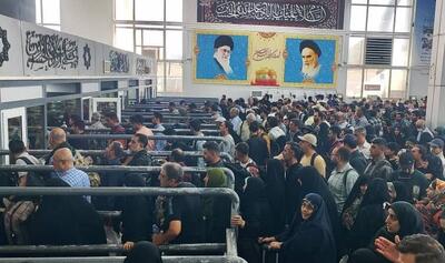 تردد ۲۰ هزار زائر از مرز مهران در ۲۴ ساعت گذشته
