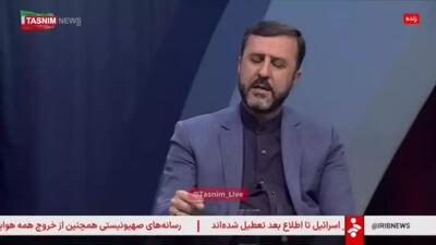 غریب‌آبادی: اسرائیل روند دیپلماتیک را مختل کرد