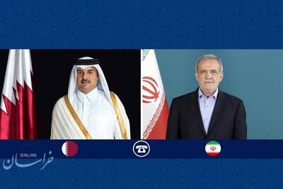 اعلام حمایت امیر قطر از ایران