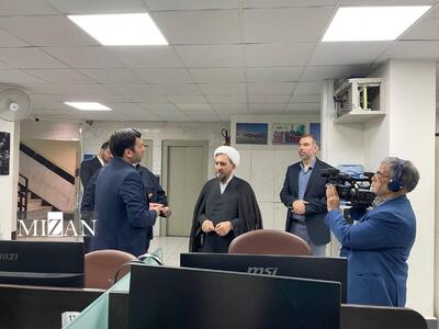 معاون قضایی قوه قضاییه از خبرگزاری میزان بازدید کرد