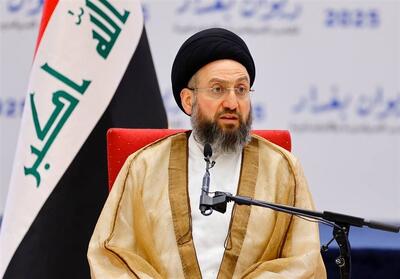 تاکید حکیم بر حمایت همه‌جانبه عراق از ایران - تسنیم