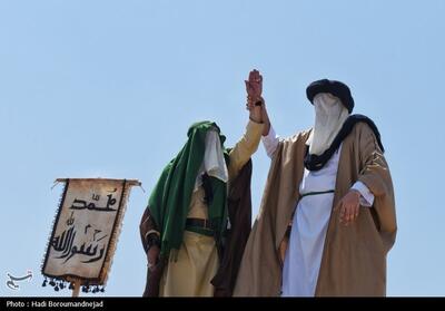بازسازی واقعه تاریخی غدیر خم در اهر + تصاویر - تسنیم