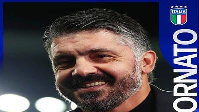 گتوزو رسما سرمربی ایتالیا شد