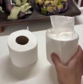 این ترفند جادویی برای دستمال کاغذی رو یاد بگیر!