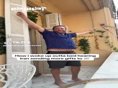 خوشحال جالب جیکوب برگر بازیگر آمریکایی از حمله ایران به اسرائیل