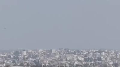 پرواز پهپاد بر فراز سرزمین‌های اشغالی
