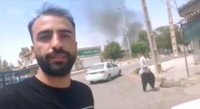 حمله دوباره اسرائیل به ساختمان آتش نشانی موسیان دهلران در ایلام (فیلم)