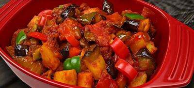 خوشمزه ترین غذای بادمجونی عمرت !غذای ساده و فوری با بادمجان !