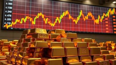 قیمت جهانی طلا ۲۶ خرداد ۱۴۰۴