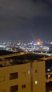 خسارت موشک‌های ایران به پالایشگاه حیفا