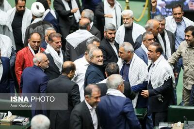تصاویر؛ رای اعتماد مجلس به وزیر پیشنهادی اقتصاد