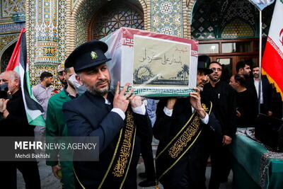 تصاویر: تشییع ۸ شهید مراکز نظامی در شهر مقدس قم