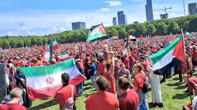 ۱۵۰ هزار هلندی برای ایران به خیابان آمدند +عکس و فیلم