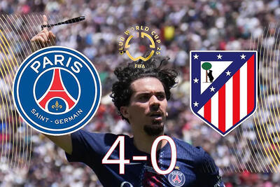 PSG بی‌رحم و منظم؛ خط حمله‌ای مرگبار با 4 گل حتی بدون دمبله + خلاصه بازی