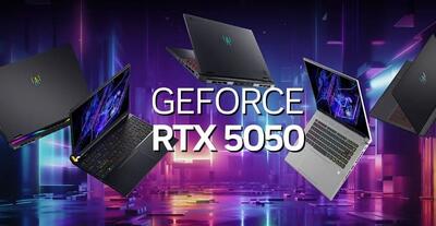 نسخه لپ تاپ کارت گرافیک RTX 5050 انویدیا با جهش عملکردی ۱۹ درصدی از راه می‌رسد