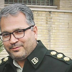 سرهنگ اصغر شامی در حمله تروریستی روز گذشته به شهادت رسید