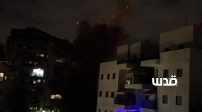 ویدیوی انهدام عظیم موشک ایران که اسرائیل سانسور کرد