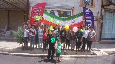 خوشحالی کودکان و نوجوانان از انجام عملیات وعده صادق ۳ +فیلم