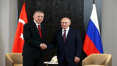 پوتین و اردوغان در گفت‌وگویی حملات اسرائیل به ایران را محکوم کردند