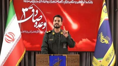 سرهنگ ایمان تاجیک سخنگوی عملیات وعده صادق ۳ شد