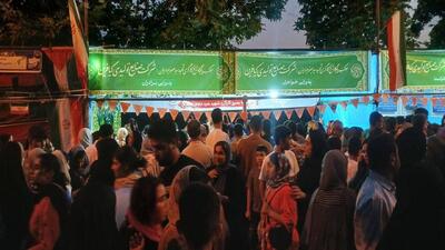 موکب پایگاه بسیج کارگری میزبان عاشقان امام علی(ع) شد + عکس