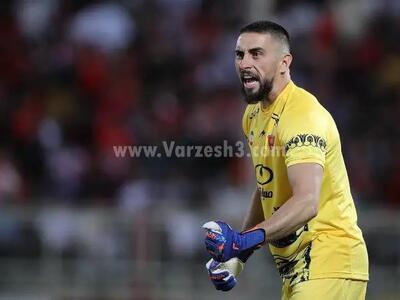 حمایت گلر الجزایری پرسپولیس از مردم ایران