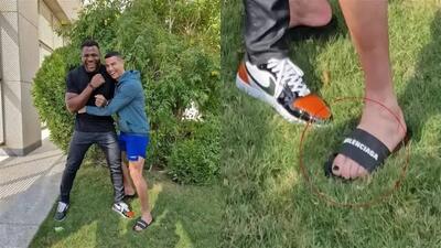 لاک زدن کریس رونالدو برای فرار از بیماری!(+ عکس)
