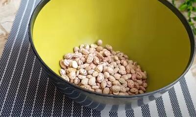 با یک مشت لوبیا میشه این غذا رو درست کرد / غذا با لوبیا بسیار خوشمزه