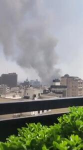 شنیده شدن صدای انفجار در مرکز تهران+ فیلم