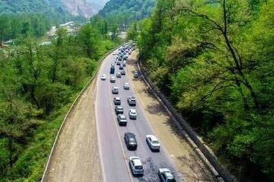 جاده چالوس برای چهارمین روز متوالی یک‌طرفه شد