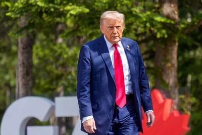 ترامپ: مکرون اشتباه گفت؛ برای چیزی بزرگتر از آتش‌بس، اجلاس را ترک کردم