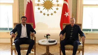 گفت‌وگوی رهبران ترکیه و قطر درباره ایران