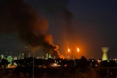 تمامی فعالیت های پالایشگاه حیفا متوقف شد