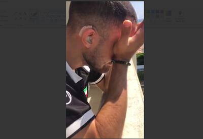 اشک های بی امان ملی‌پوش کشور برای شهادت جمعی از هموطنان | ویدئو