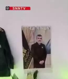 لباس خاکی شهید امیرعلی حاجی‌زاده که در زمان شهادت به تن داشت