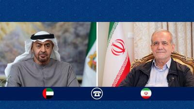 گفتگوی پزشکیان با رئیس دولت امارات/ اسرائیل همه قواعد بین المللی را زیر پا گذاشته و مرتکب هر جنایتی می شود