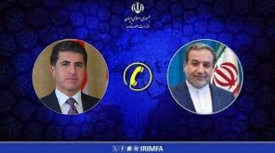 تاکید بارزانی بر پایبندی اقلیم کردستان به توافق‌نامه امنیتی میان عراق و ایران در گفت‌وگو با عراقچی - مردم سالاری آنلاین