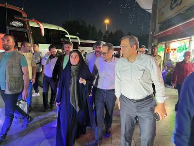 بازدید شبانه وزیر راه از ترمینال مسافربری جنوب تهران