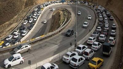اطلاعیه پلیس راهور/ بازگشایی دوطرفه محور هراز