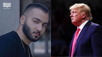 حمله توماج صالحی به ترامپ : «تهران را تخلیه کنید» یک شعار عوام فریبانه است + عکس
