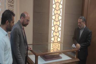 رونمایی از نگاره فاخر «مباهله» متعلق به عصر قاجار، در حرم امام‌رضا(ع) (۲۷ خرداد ۱۴۰۴)