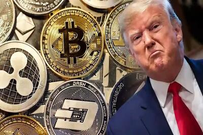 نوسان‌گیری ترامپ از بازار ارز دیجیتال با هشدار جعلی «تخلیه تهران»