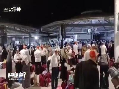 حاجی‌ها از مرز مهران وارد کشور شدند