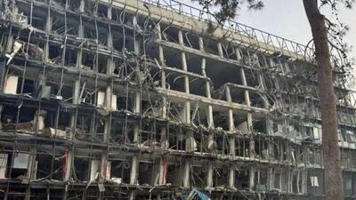 «موسسه وایزمن» قبل و بعد از حمله موشکی ایران